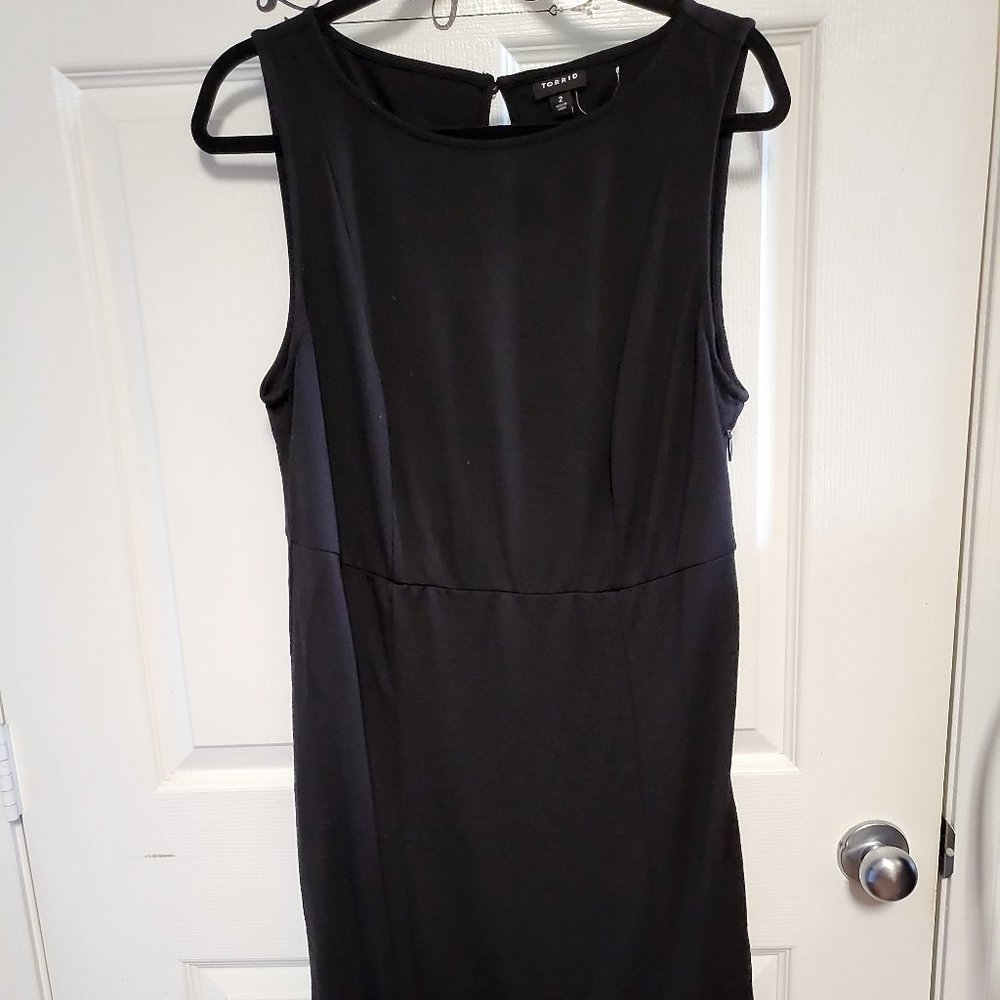 Women's Torrid Black Evening Fit & Flare Dress Plus Size 2